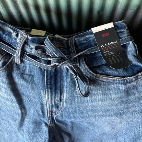 NWT Levi’s XL Straight Baggy Women’s Jeans - Picture 4 of 6